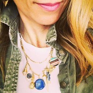 🆕 Stella & Dot Jett Charm Necklace